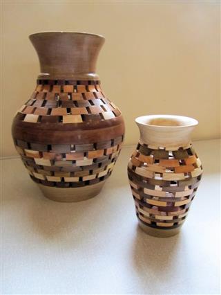 Two pots by Bernard Slingsby